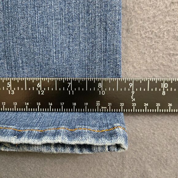 Piama Women Juniors 5 Low Rise Bootcut Jeans Boho Y2K - Picture 10 of 12